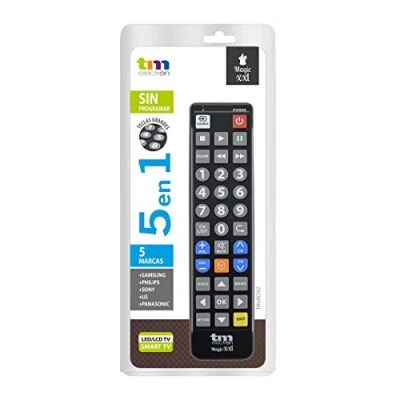 Abbildung von TM ELECTRON tmurc501 Fernbedienung Universal Magic XXL Tastatur Teclas grandes Schwarz