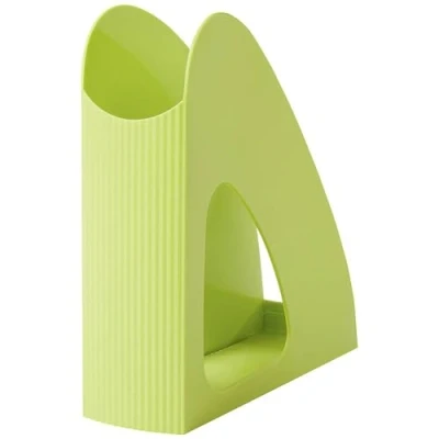 Abbildung von HAN Stehsammler Re LOOP 1 Stück, say yes to 100% recycled, Zeitungsständer, Stehordner, modernes, junges Design für DIN A4/C4 Unterlagen, 76 x 239 256 mm, 16218 950, lemon