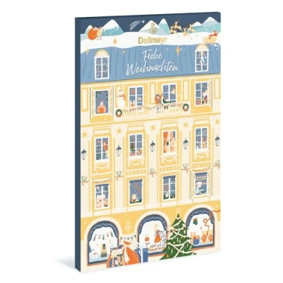 Abbildung von Dallmayr Adventskalender mit 24 Pyramidenbeuteln aus feinsten Teesorten, 1er Pack (1 x 61.4 g)