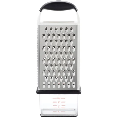 Abbildung von OXO Good Grips Reibe mit Behälter