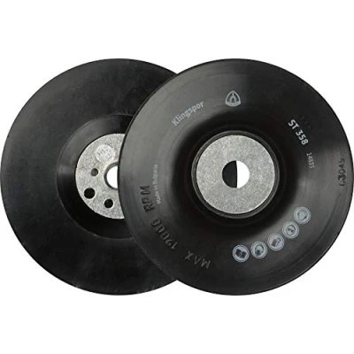 Abbildung von Klingspor ST 358 Stützteller Ø 125 mm glatt/flexibel, M14 Gewinde 14835 1 Stück