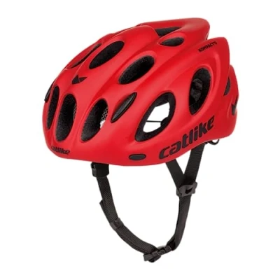Abbildung von CATLIKE Unisex Adult KOMPACT&#039;O Rennradhelm, Rot Matt, S