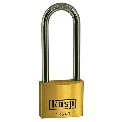 Abbildung von Kasp K12550L80A1 Vorhängeschloss 50 mm Identisch Golden Yellow Key Lock