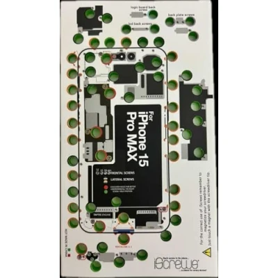 Abbildung von dottorpod iScrews Profi Schraubenaufbewahrung kompatibel mit iPhone 15 Pro Max