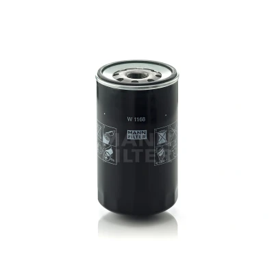 Abbildung von MANN FILTER W 1168 Ölfilter 1 1/8 16 UN mit einem Rücklaufsperrventil Anschraubfilter