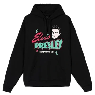 Abbildung von ELVIS PRESLEY Unisex Erwachsene Artist Merch, Schwarz, Large