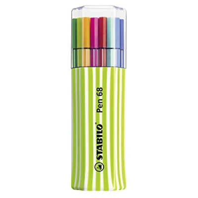 Abbildung von STABILO Premium Filzstift Pen 68 15er Single Pack grün