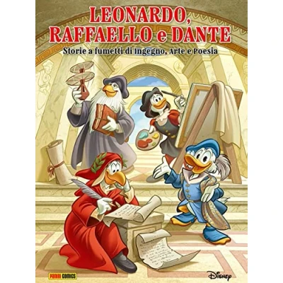 Abbildung von Leonardo, Raffaello, Dante raccontati da Topolino (Disney special books)