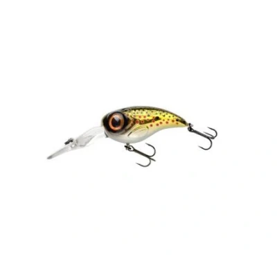 Abbildung von Spro Fat Iris Deep Runner Hartköder 4cm 6,2g Brown Trout Wobbler