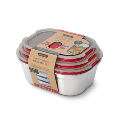 Abbildung von Multifunktionsboxen Steel Food Box Mixed Set