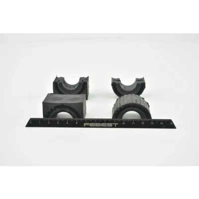 Abbildung von FEBEST VWSB 5K1F KIT Stabigummis Vorderachse beidseitig VOLKSWAGEN: Golf 5 Schrägheck, Caddy 3 Kastenwagen, Scirocco III, SKODA: Octavia 2 Combi