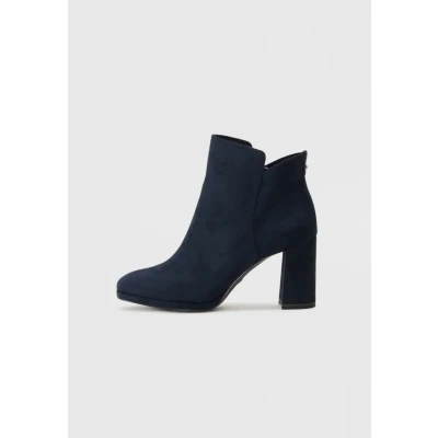 Abbildung von Tamaris High Heel Stiefelette, Damen, Größe: 37, Navy Schuhe