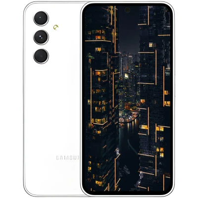 Abbildung von Samsung Galaxy A54 128GB Weiß mit klarmobil Vertrag unbegrenzt telefonieren + 30000 MB 4G/LTE