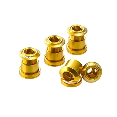 Abbildung von Chainring Bolt Set Kettenblattschrauben 7mm gold