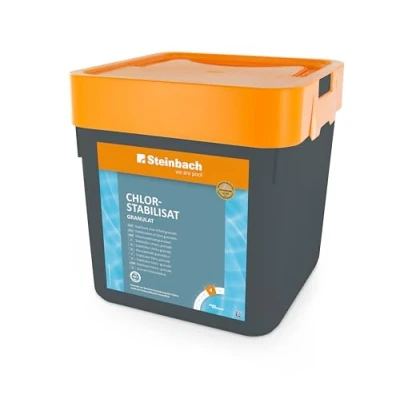 Abbildung von Steinbach Poolpflege Chlorstabilisat Granulat, 5 kg, Chlorprodukte, 0755605TD00