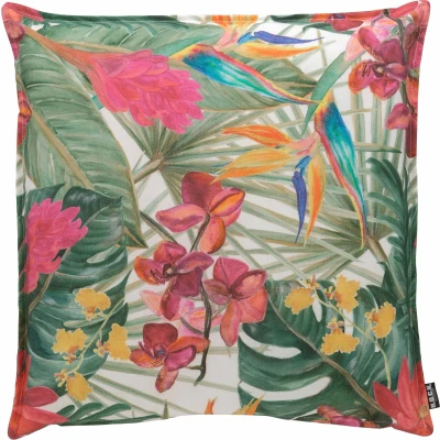 Abbildung von H.O.C.K. Dekokissen &quot;Beach Life&quot;, im floralen Muster