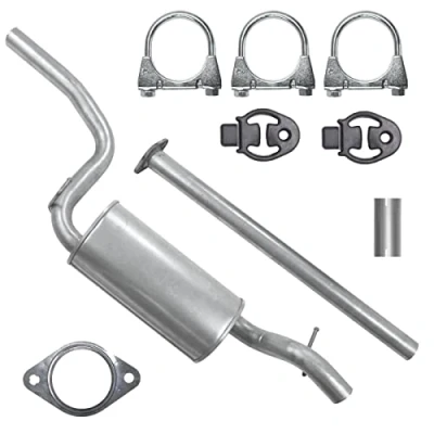 Abbildung von Mitteltopf Auspuff für Focus C Max 1 I MK1 2 II MK2 Mazda 3 BK Volvo C30 V50 S40 M