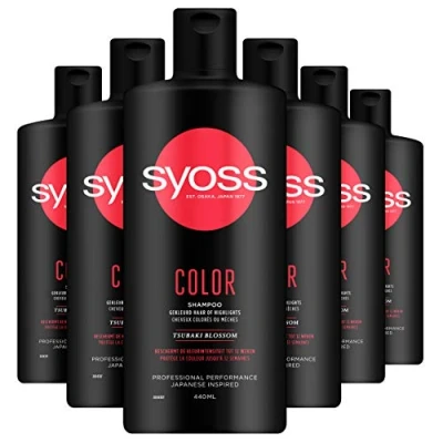 Abbildung von 6er Pack Syoss Professional Performance Shampoo Color 440ml