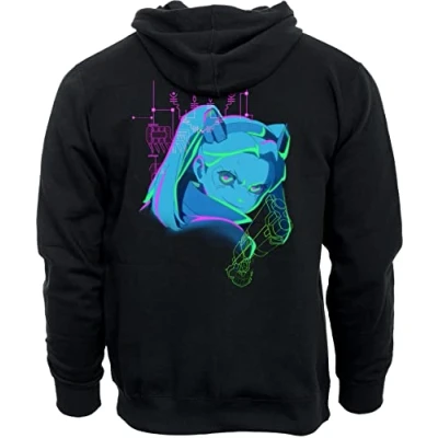 Abbildung von Cyberpunk: Edgerunners Hoodie &quot;Neon Rebecca&quot; Black Size M
