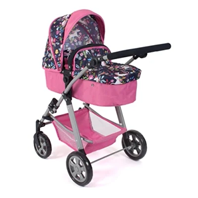 Abbildung von CHIC2000 Kombi Puppenwagen Nele, Einhorn, zusammenklappbar
