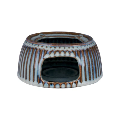Abbildung von Greengate Alice Stövchen oyster blue 14,5x7cm