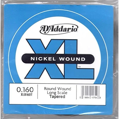 Abbildung von D&#039;Addario XLB160T Nickel Wound Bass Einzelsaite, Long Scale 160, Tapered