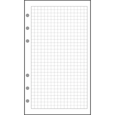Abbildung von Quo Vadis Timer Notizen weiß kariert 44 Blatt 105x172mm