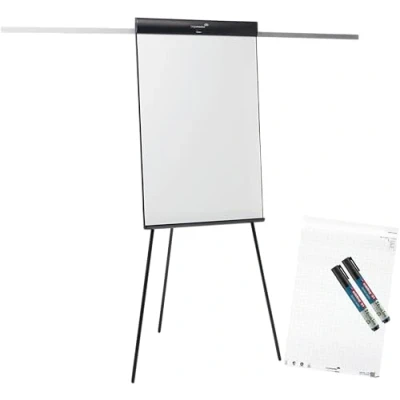 Abbildung von Legamaster SKETCH PRO mobile flipchart magnetisk 3 ben sammenklaplige