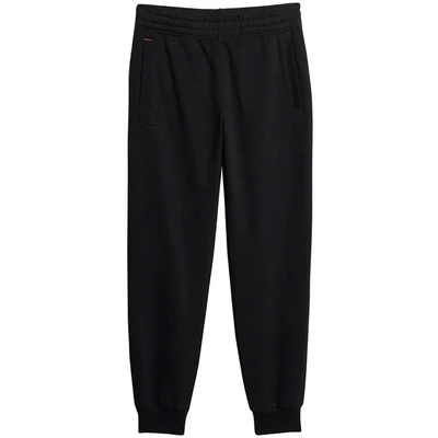 Abbildung von Superdry Essential LOGO Joggers Jogginghose, Herren, Größe: Large, Black