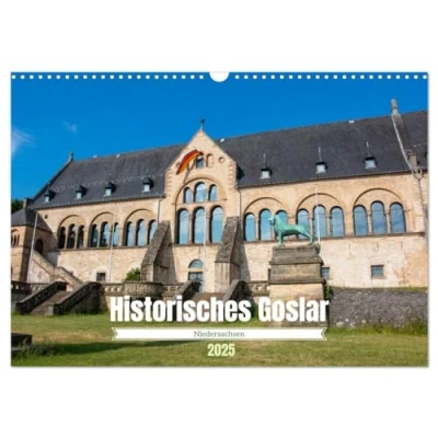 Abbildung von Historisches Goslar Niedersachsen (Wandkalender 2025 DIN A3 quer), CALVENDO Monatskalender