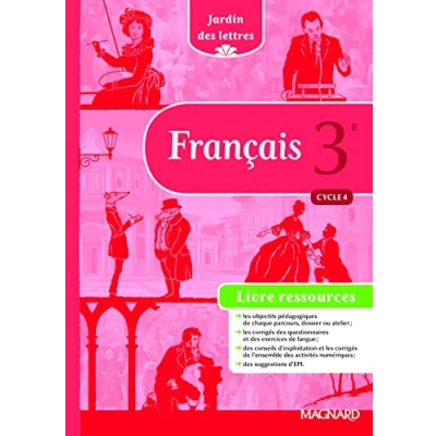 Abbildung von Jardin des lettres 3e (2016) Livre du professeur: Bimanuel Magnard : le manuel papier + la licence numérique Elève incluse et renouvelée à chaque rentrée.