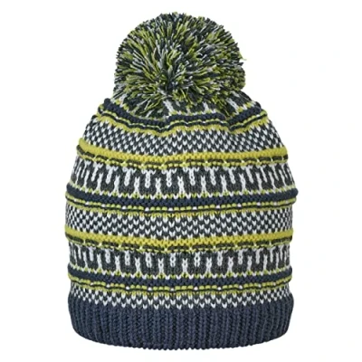 Abbildung von Sterntaler Baby Jungen Mütze Bommelstrickmütze Mustermix, marine, 55