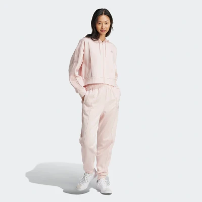 Abbildung von adidas Sportswear Linear Tracksuit Trainingsanzug, Damen, Größe: XL, Sandy pink