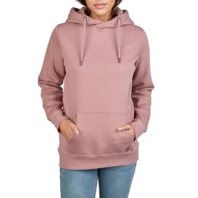 Abbildung von DENIMFY Kapuzenpullover Damen Hoodie DFEmma Regular Fit Longsleeve Sweatshirt mit Kängurutasche