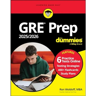 Abbildung von GRE Prep 2025/2026 For Dummies: Book + 6 Practice Tests 400 Flashcards Online (For Learning Made Easy)