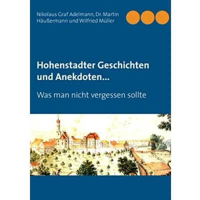 Abbildung von Hohenstadter Geschichten und Anekdoten...: Was man nicht vergessen sollte