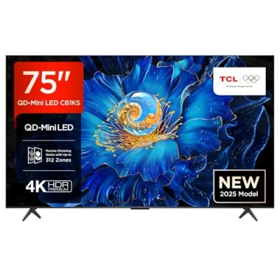 Abbildung von TCL 75C61KSX2 QLED Mini LED Fernseher (189 cm/75 Zoll, 4K Ultra HD, Google TV, Smart TV)