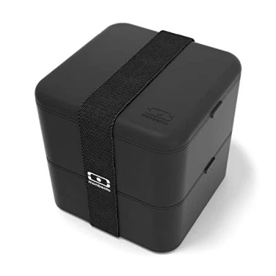 Abbildung von Monbento Bento Quadrat schwarz Onyx