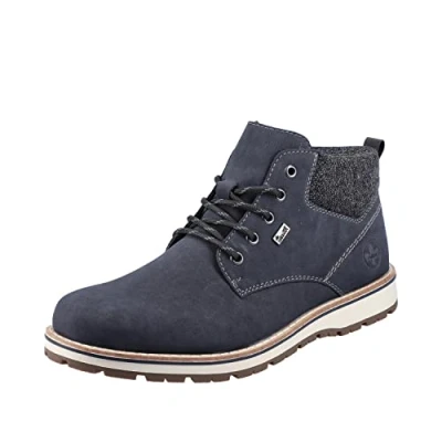 Abbildung von Rieker Herren Schnürboot blau Schnürschuh
