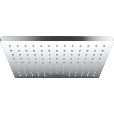 Abbildung von hansgrohe Regenduschkopf &quot;Vernis Shap&quot;, 23cm, 1 Strahlart Green, chrom