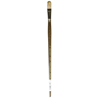Abbildung von Winsor &amp; Newton 5504014 Monarch Pinsel Filbertpinsel Nr.14 13,4mm, professioneller Synthetikhaarpinsel für Ölfarben oder Acrylfarben