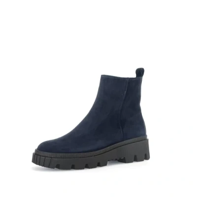 Abbildung von Gabor Combat Plateaustiefelette, Damen, Größe: 41, Blau Schuhe