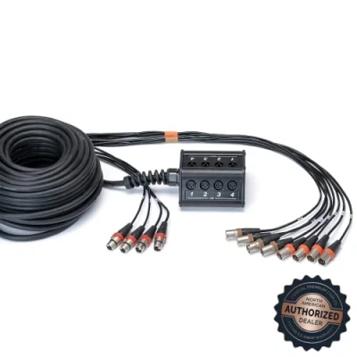 Abbildung von CORDIAL Stage Box 8 Eingänge 4 Ausgänge XLR Kabel 30m
