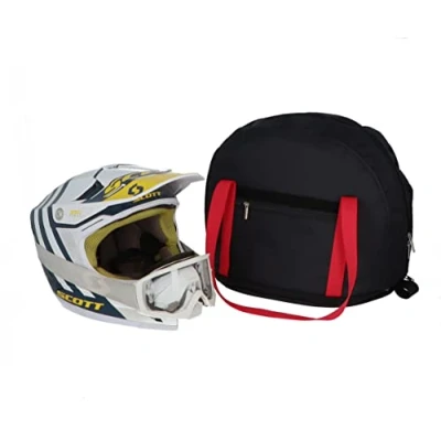 Abbildung von HELMTASCHE für Crosshelm Motorradhelm Tasche Skihelm Fahrradhelm Reithelm Helm Helmschutz Gepolstert