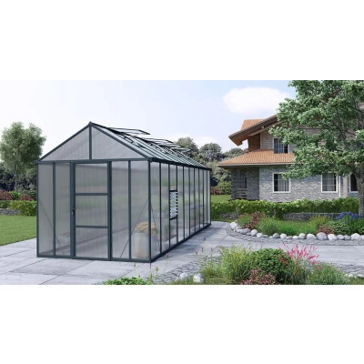 Abbildung von Canopia by Palram Glory Gewächshaus 253x604 cm Gartengewächshäuser