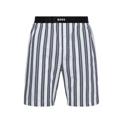 Abbildung von BOSS Pyjamashorts, mit Logobund