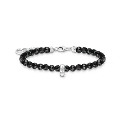 Abbildung von Thomas Sabo Perlenarmband Armband Damen A2097 130 11 L19v Silber Onyx