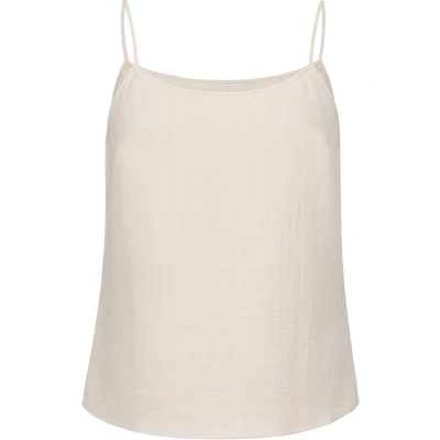 Abbildung von Erlich Textil Finja NACHTWÄSCHE TOP Unterhemd/shirt, Damen, Größe: 36, Wollweiß