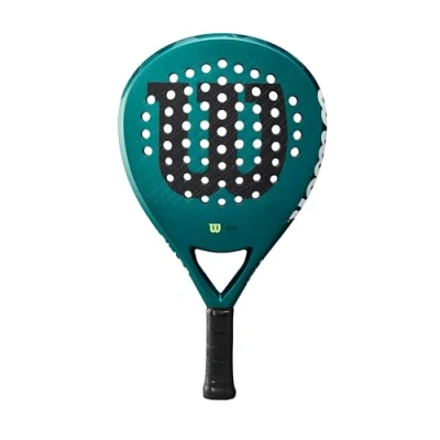 Abbildung von Wilson Blade V3 PadelSchläger, Herren, Größe: One Size, Emerald green
