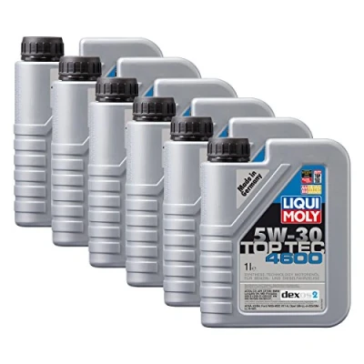 Abbildung von 6x LIQUI MOLY 3755 Top Tec 4600 5W 30 Motoröl